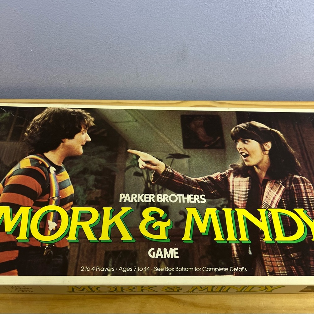 Vintage Mork and Mindy Board Game by Parker Brothers - 1979 - Picture 3 of 9